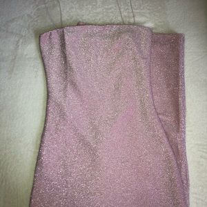 Pink Glittery Bodycon dress